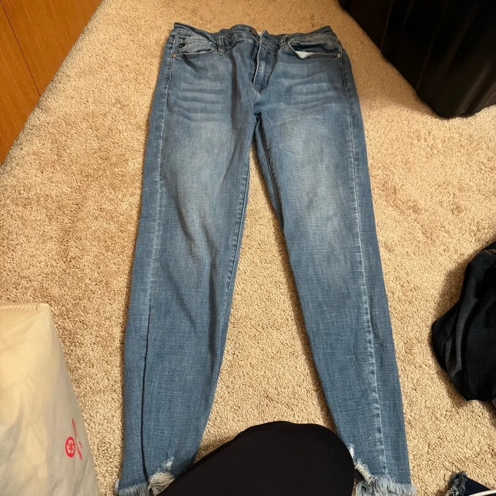 Kancan Blue Denim Jeans - Picture 4 of 5
